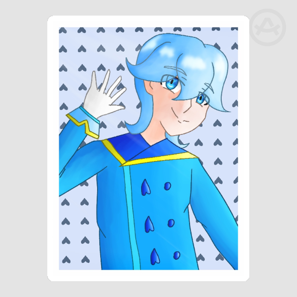 Adrian (Magical Boy Form) Die Cut Sticker