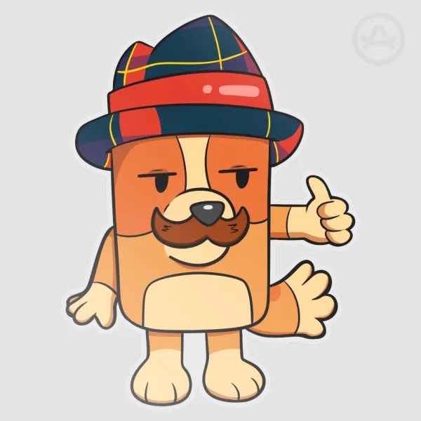 Bingo Matte Sticker
