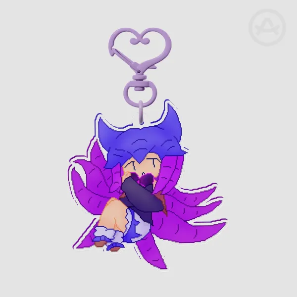 Octana Heart Keychain