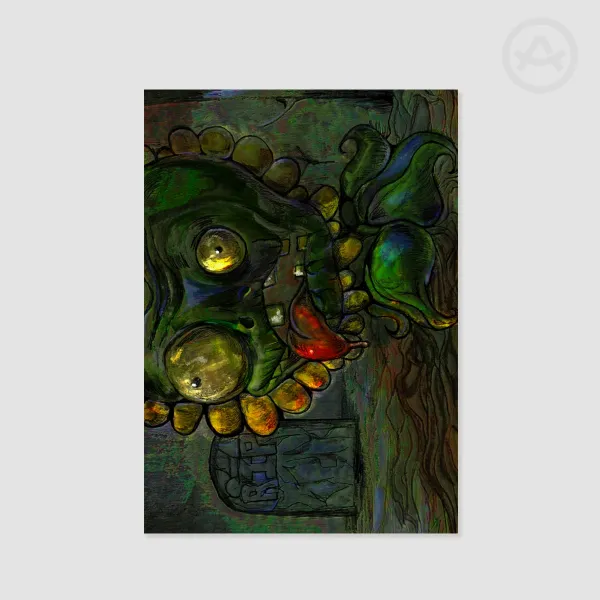 PVZ Zombie Sunflower Poster