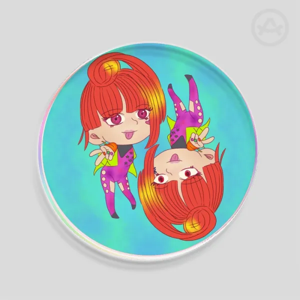 SQ GNOSIA Rainbow Coaster