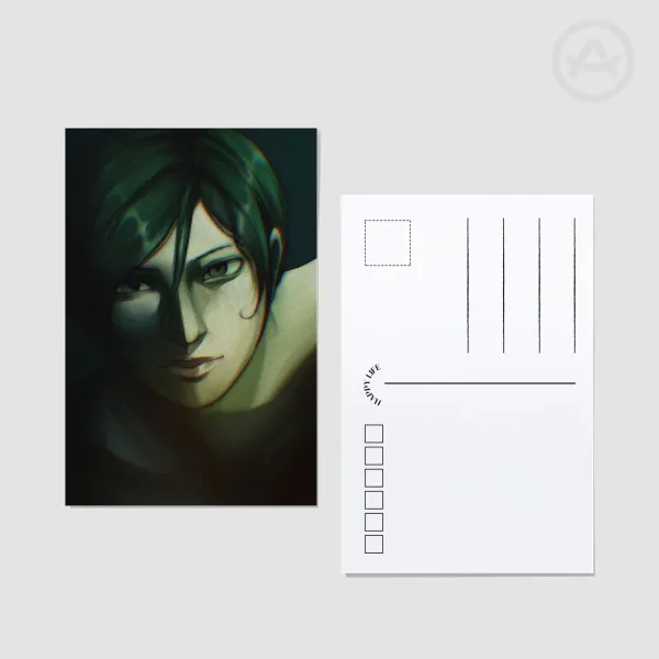 'Happy Birthday Ada Wong' Re6 Postcard Print