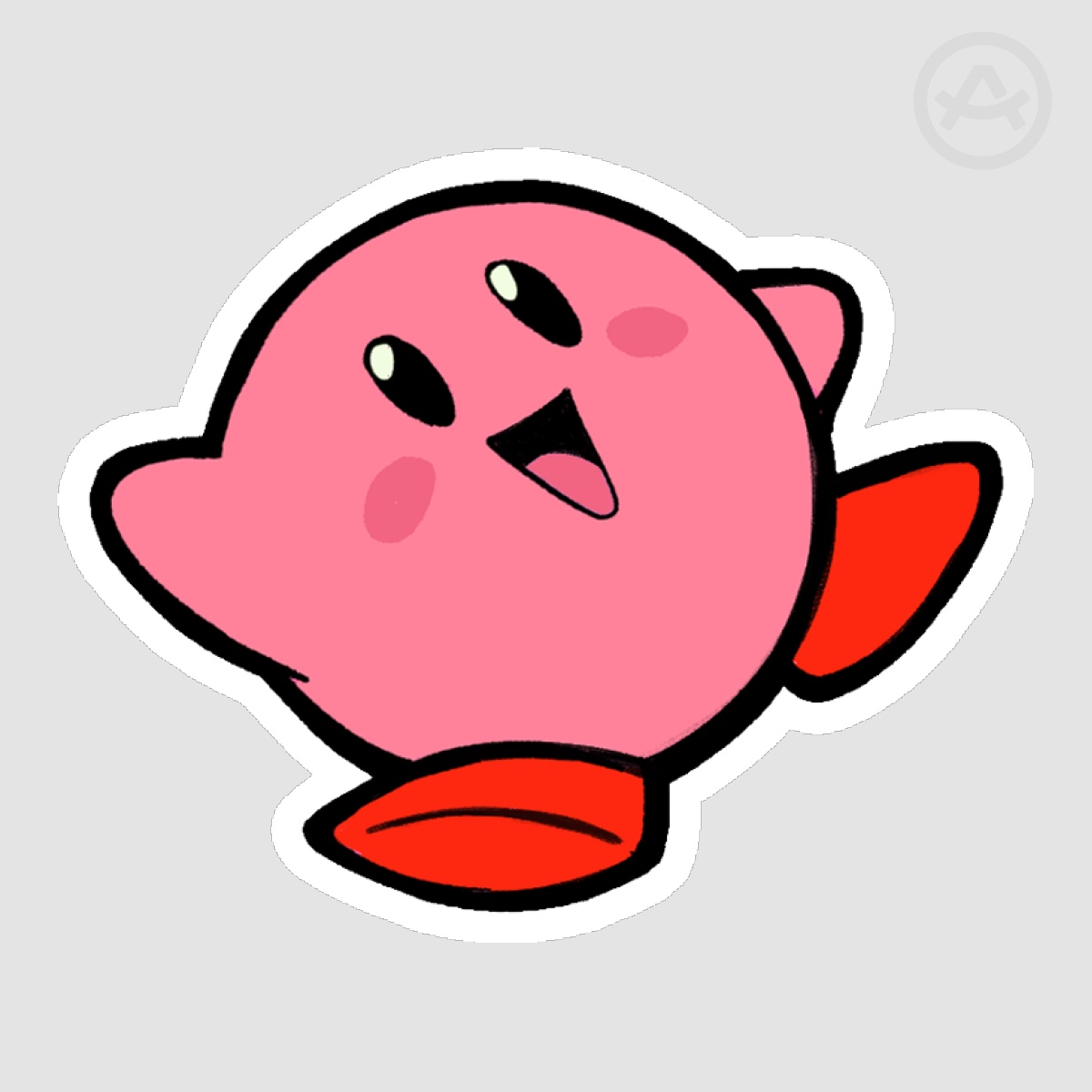 Kirby Sticker