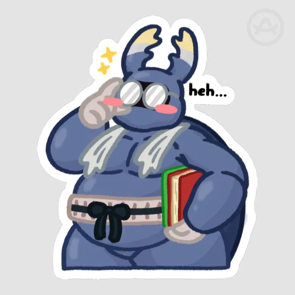 Smug Shinobeetle Stickers
