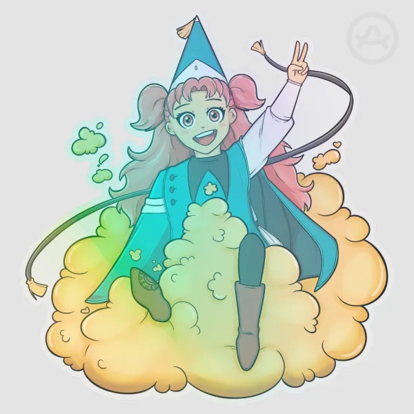 Tetia Rainbow Holographic Sticker
