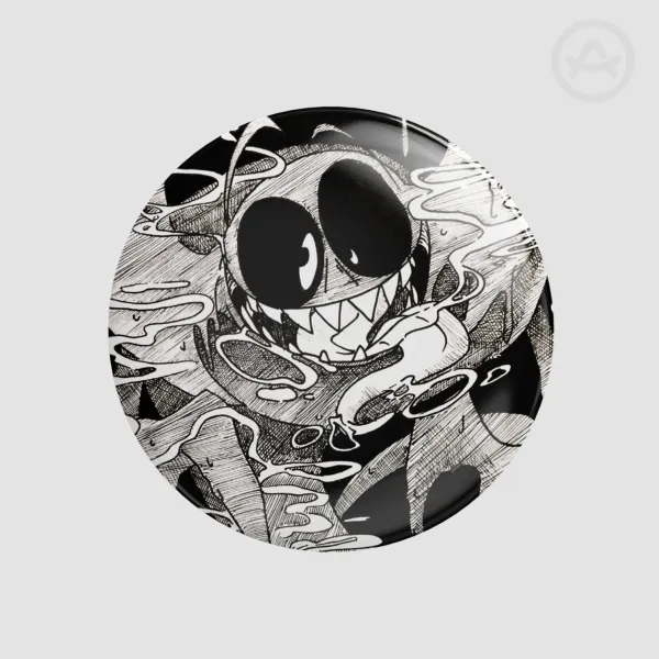Beast Round Badges (Button Pins)