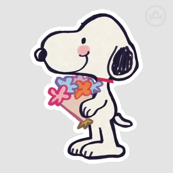 snoopy STICKER
