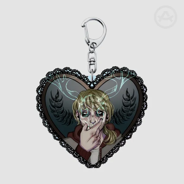 Lawrence Oleander Full Bleed Acrylic Keychains