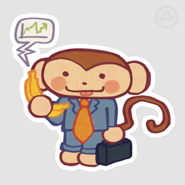 monkey business STICKER