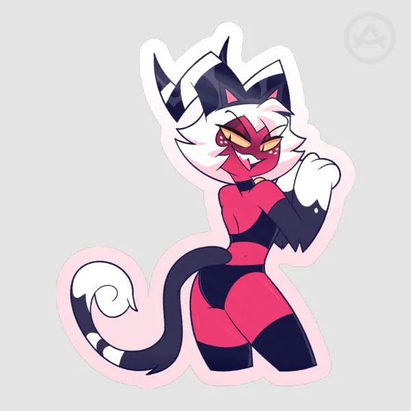 Another Cat Moxxie Sticker