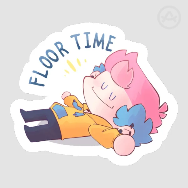 Floor Time Sticker