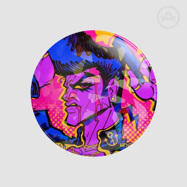 Josuke Higashikata Badges