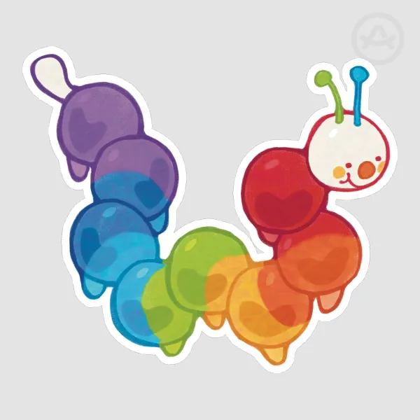 rainbow caterpillar