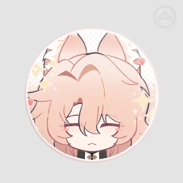 jiaoqiu Plush Badge