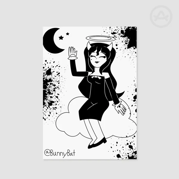 Andromeda As Alice Angel Poster (White Color)