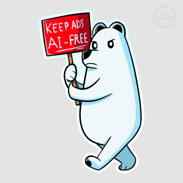 Protest Polar Bear 4 Sticker