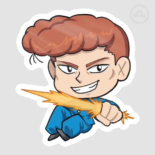YYH - Kuwabara Sticker