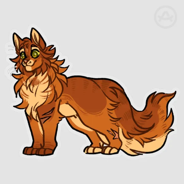 Firestar Vinyl Die Cut Sticker