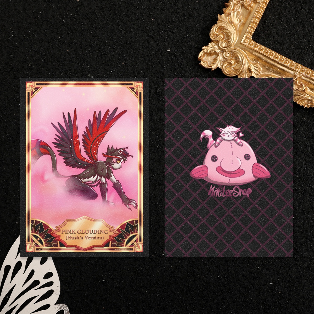 Pink Clouding (Husk’s Version) Fan Card