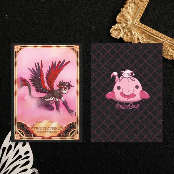 Pink Clouding (Husk’s Version) Fan Card