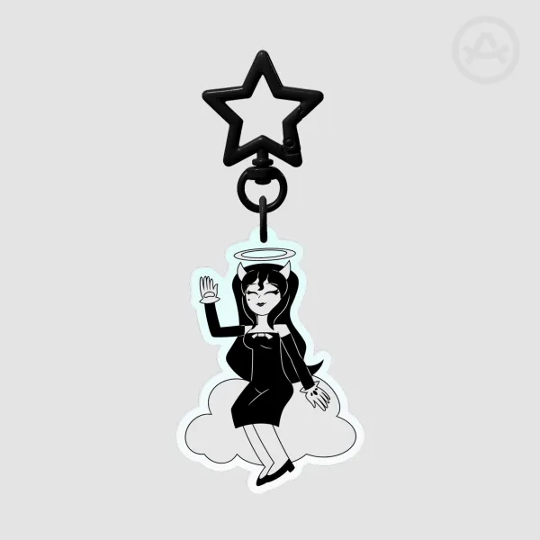 Andromeda As Alice Angel Keychain (White Color)