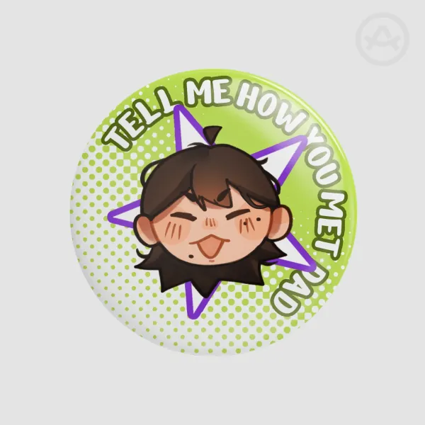 Jade Pin [Button Pin]