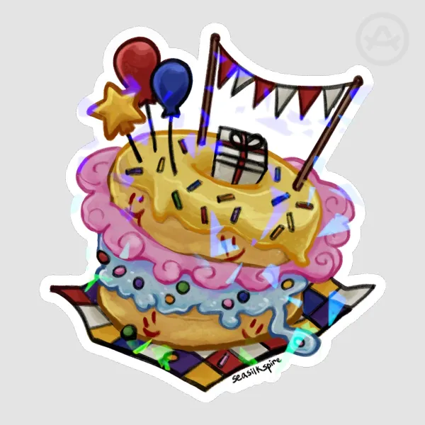 Funrooms Dessert Sticker