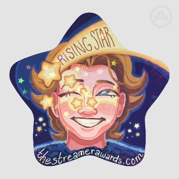 MaxGGs Rising Star Sticker
