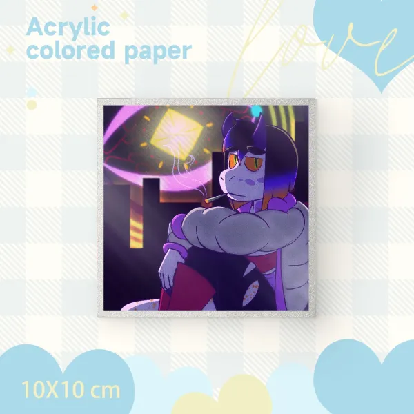 Skyline Violet Acrylic Art Board