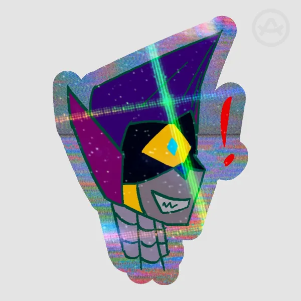 Shocked Dash Sticker
