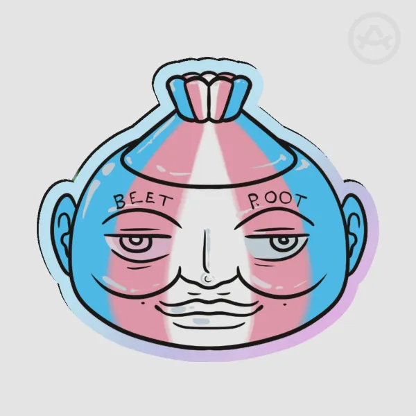Trans Pride Poot Acrylic Pins