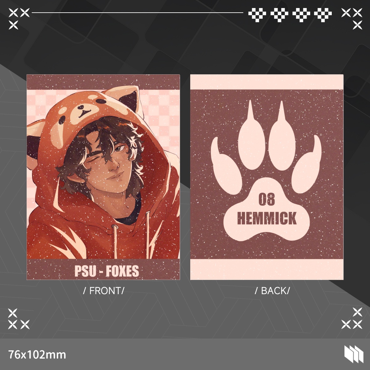[AFTG ] - Nicky Hemmick Laminated Photocard