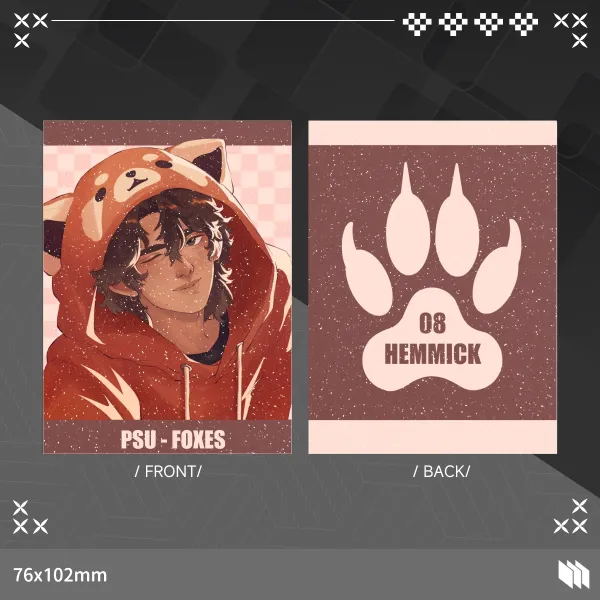 [AFTG ] - Nicky Hemmick Laminated Photocard