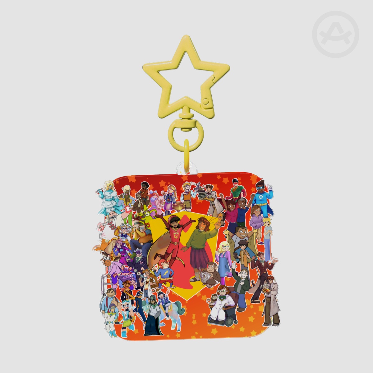 Wordgirl Community Collab Acrylic Keychain [CHARITY]