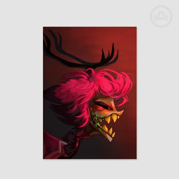 "Slightly" angry Alastor - Poster