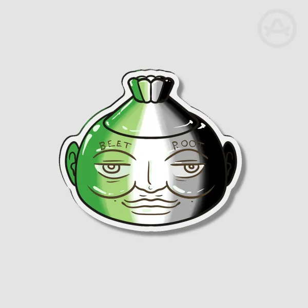 Aro Pride Poot Fridge Magnets - 2.36""(60mm)