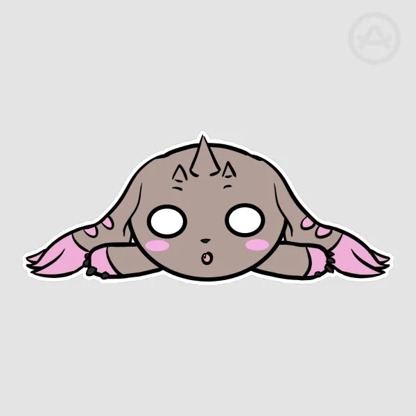 Die Cut Lopmon Sticker