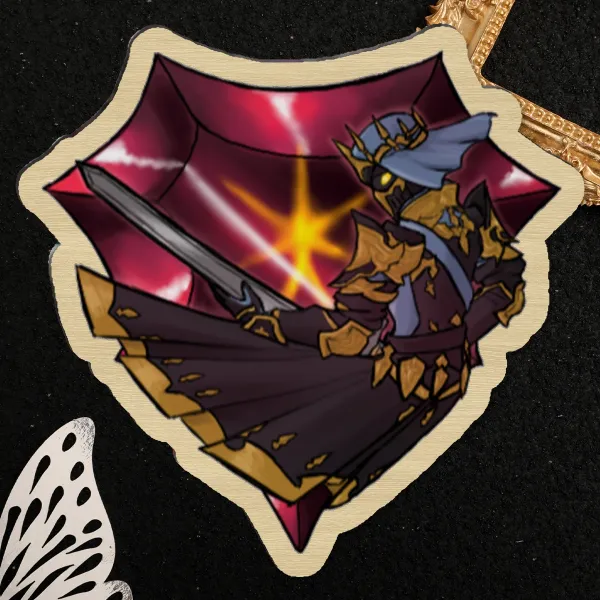 Fray Myste Dark Knight Wood Pins