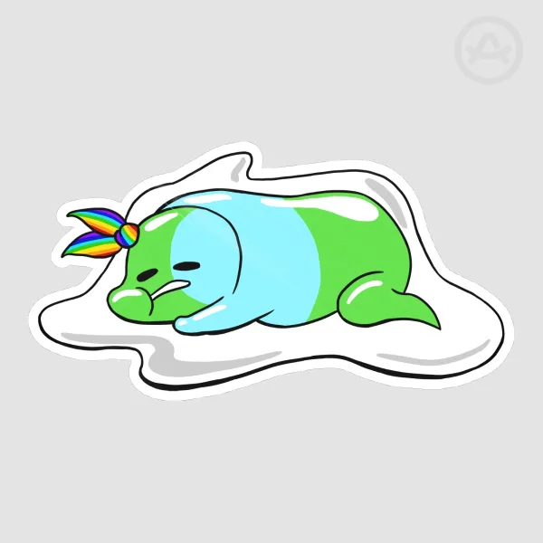 Earth-tama Die Cut Stickers