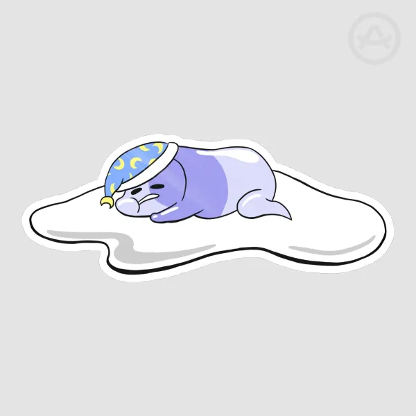 Lunar-tama Die Cut Stickers