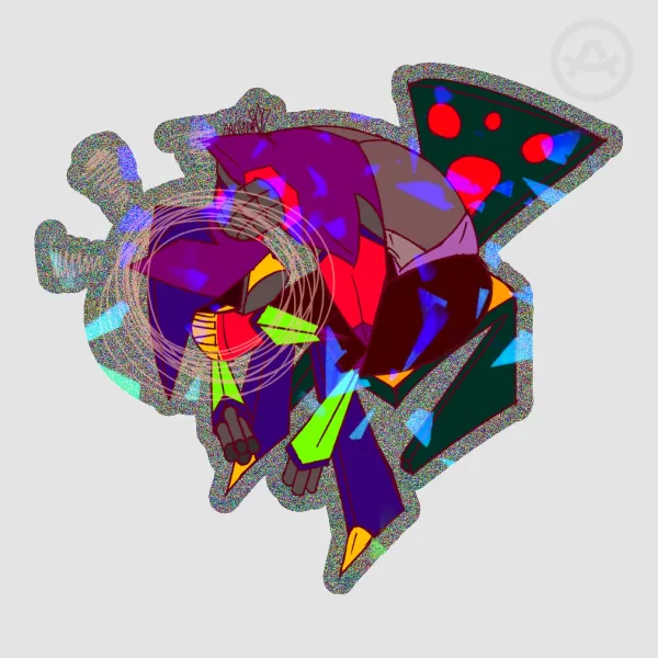 Stressed Dash Stickers