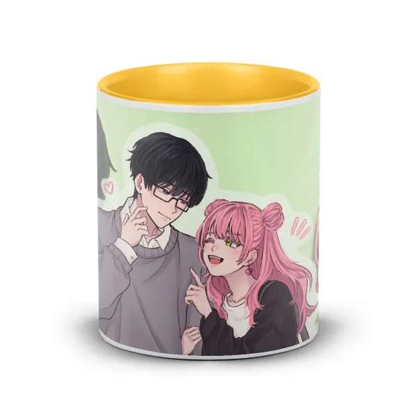 Suzuki x Tani mug - You and I are polar opposites
