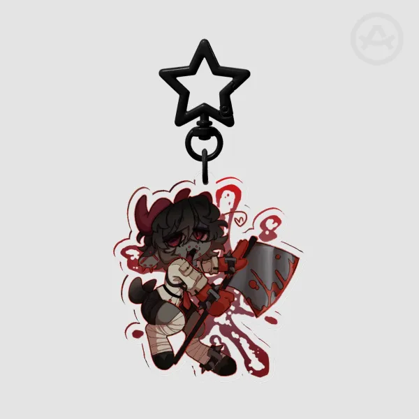 Graved Axe Keychains