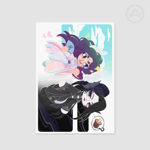 Cute BeefLeaf poster printing