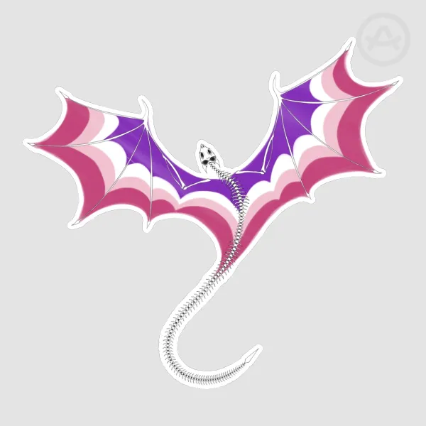 Flixisexual Dragon Sticker