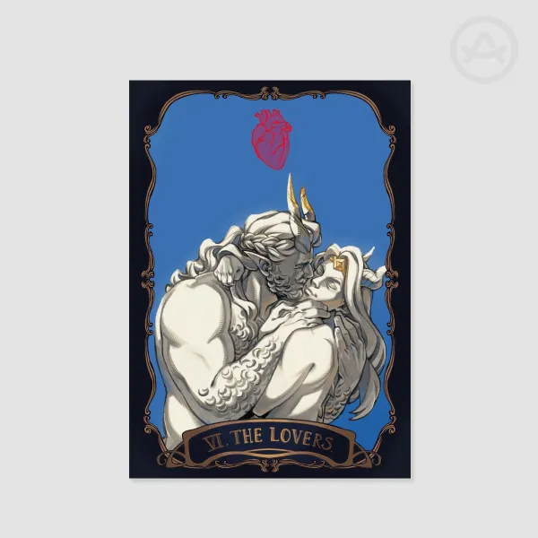 Lovers Tarot Poster