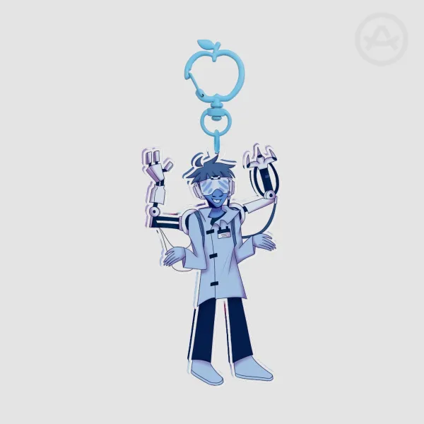 CiderTalk'84 Chipspeech Keychain