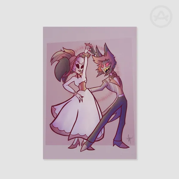 Alastor & Rosie "Comic Series" Print