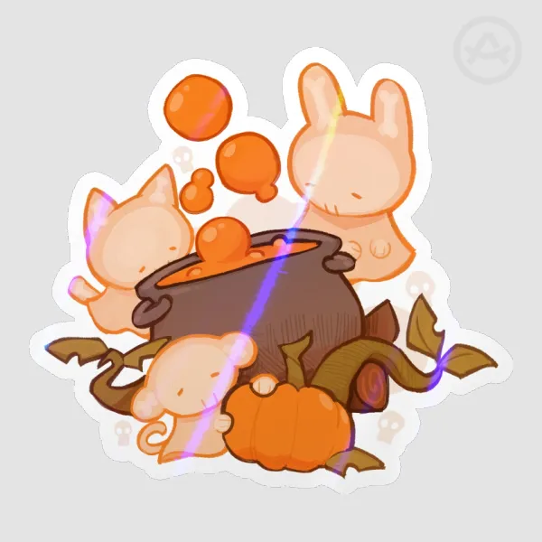 Farfadet Cauldron Party - Holo Sticker