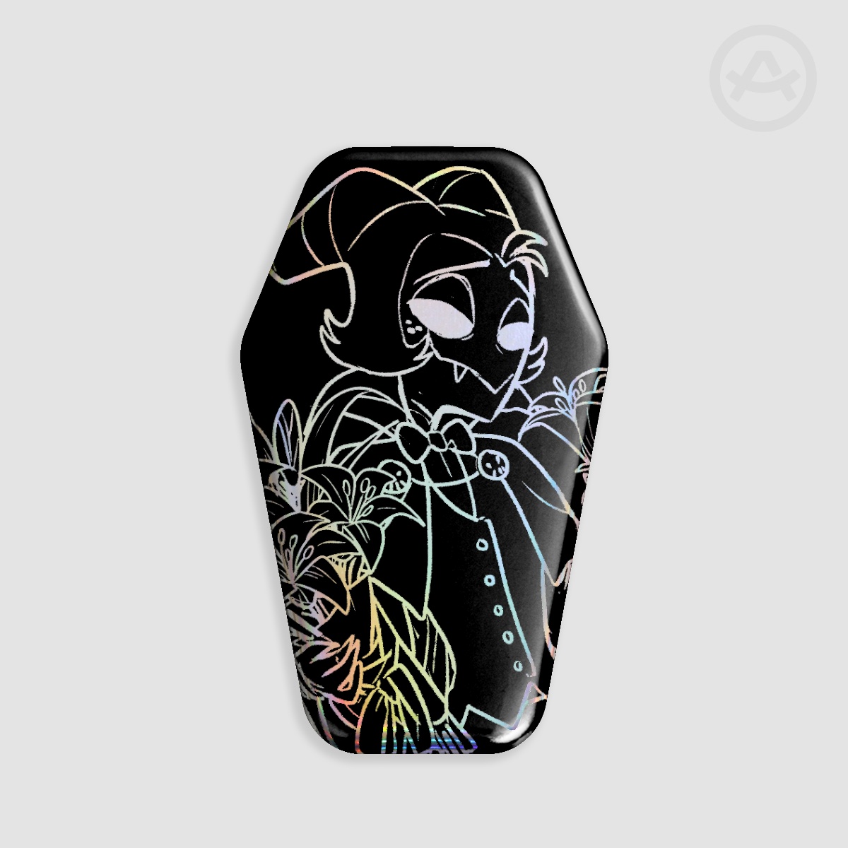 Moxxie Coffin Badge Halloween Hellacollab Bundle Special